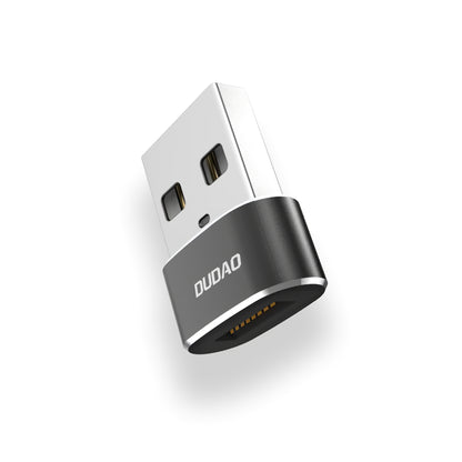 Adapter do ładowania i transmisji danych z USB-C na USB-A Dudao L16AC, czarny