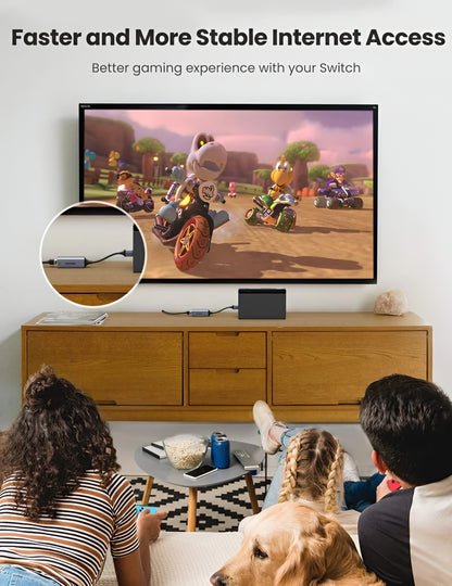 Karta Sieciowa UGREEN CM209, RJ45, USB, Szara