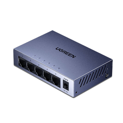 Switch sieciowy UGREEN CM933 (65956EU), 5 x RJ45, czarny