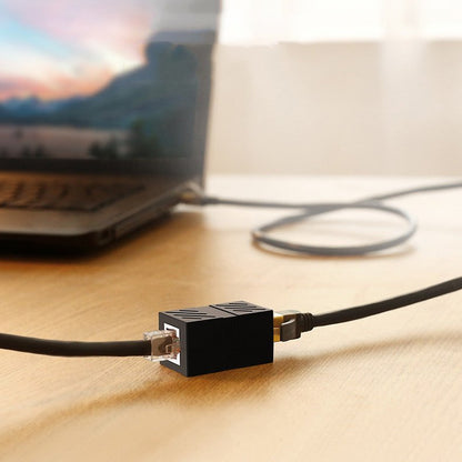 Adapter Sieciowy UGREEN NW114, RJ45 - RJ45, Czarny