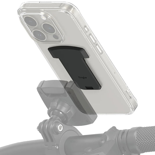 Adapter Telefon Ringke Quick & Go do Uchwytu Rowerowego, Zestaw 2 sztuki, Czarny