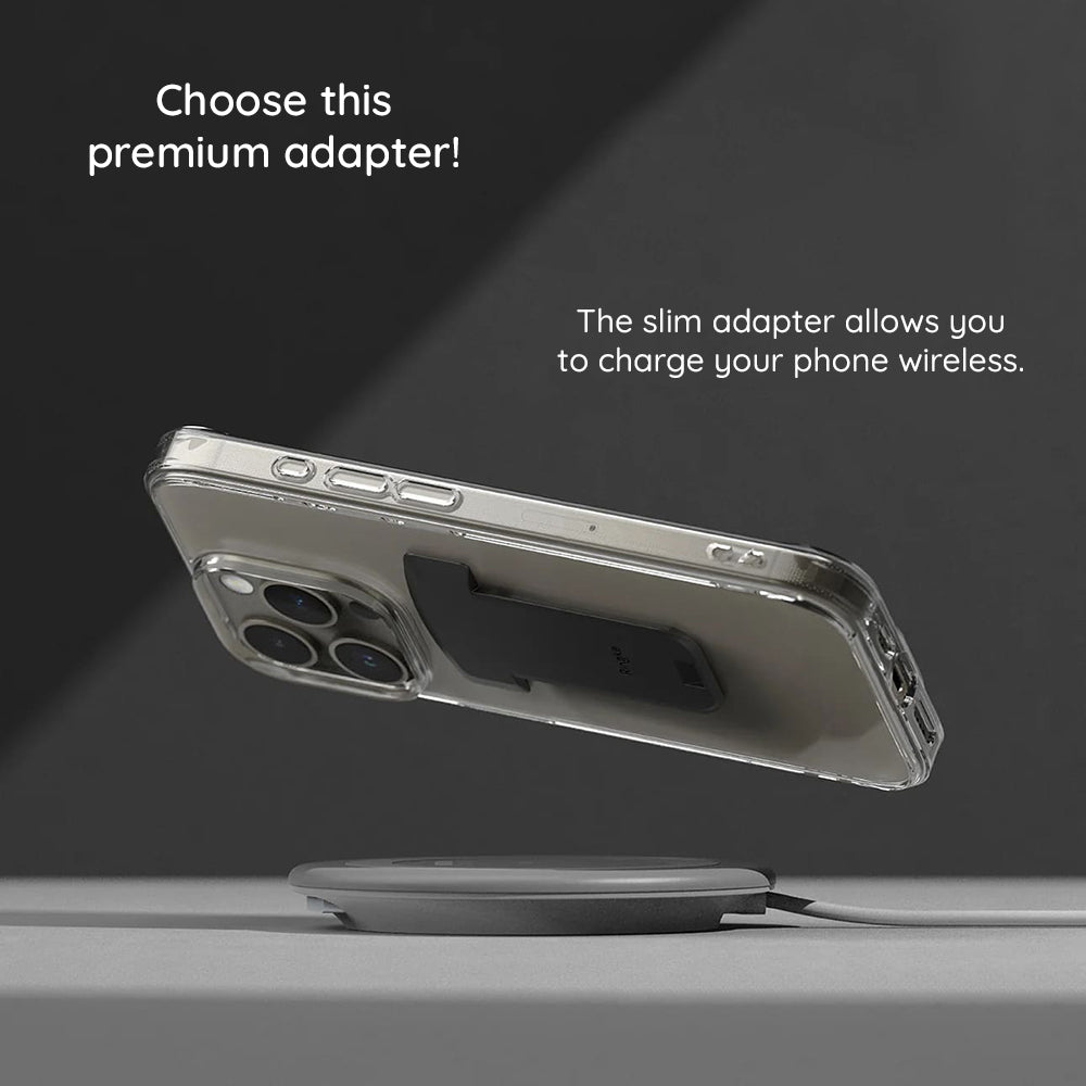 Adapter Telefon Ringke Quick & Go do Uchwytu Rowerowego, Zestaw 2 sztuki, Czarny