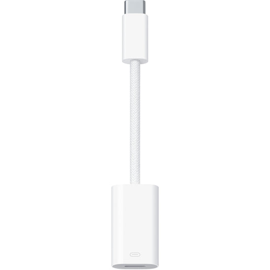 Adapter danych i ładowania USB-C - Lightning Apple A2868, biały MUQX3ZM/A
