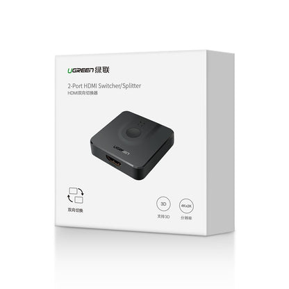 Przełącznik wideo HDMI UGREEN CM217, Czarny