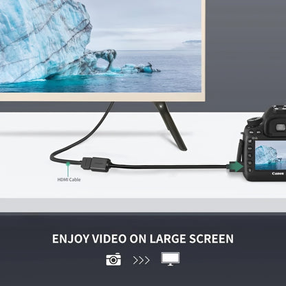 UGREEN 20137 Video Adapter, miniHDMI - HDMI, 4K, Black