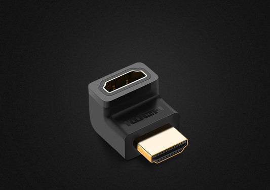 Adapter Wideo UGREEN Angled, HDMI - HDMI, 4K, Czarny