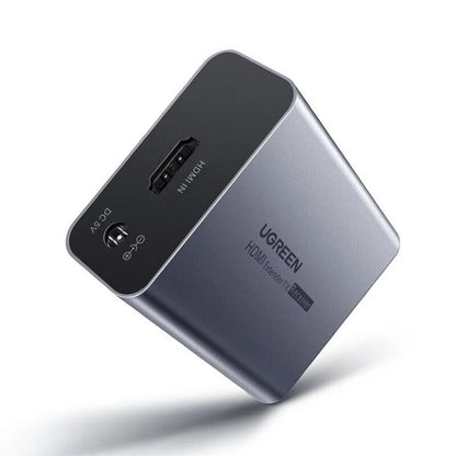 Adapter wideo UGREEN CM455 (20519EU), HDMI - RJ45, 1080P, szary