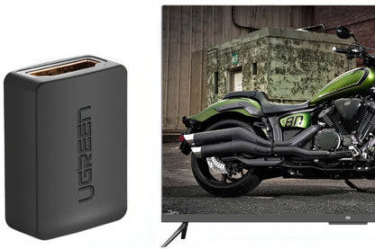 Adapter Wideo UGREEN HD112, HDMI - HDMI, 4K, Czarny