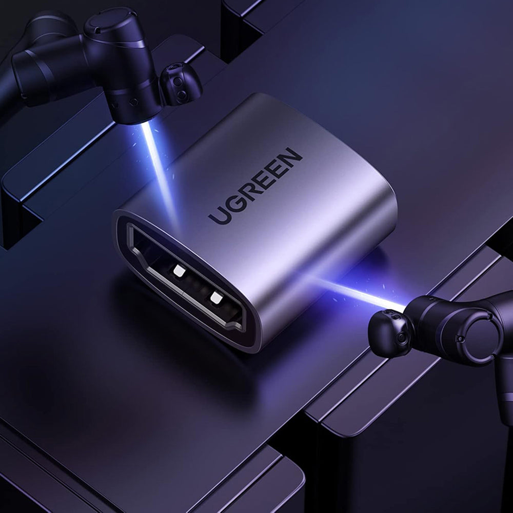 Adapter wideo UGREEN HD159 (90592), HDMI - HDMI, 8K, szary