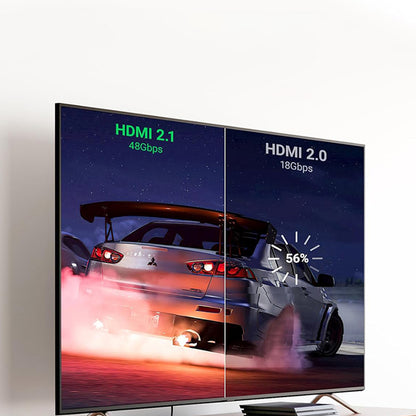 Adapter wideo UGREEN HD159 (90592), HDMI - HDMI, 8K, szary