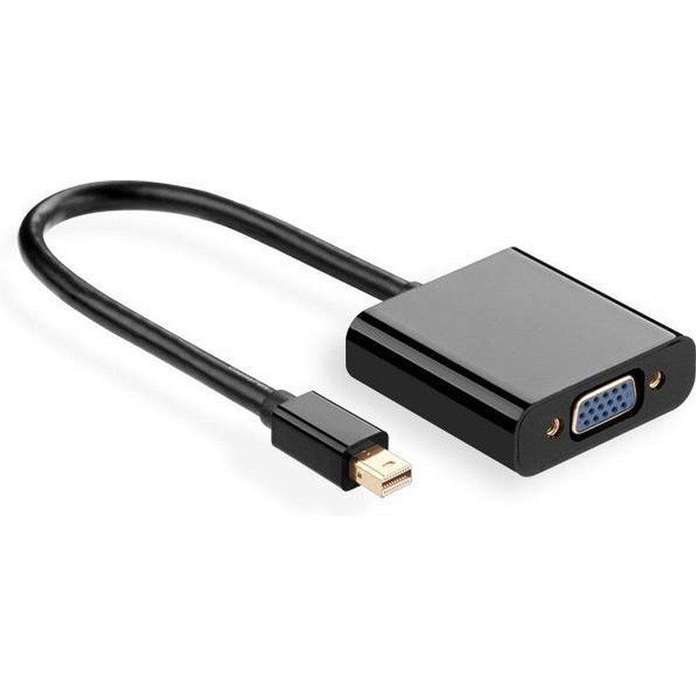 Adapter Wideo UGREEN, MiniDisplayPort - VGA, 1080P, Czarny