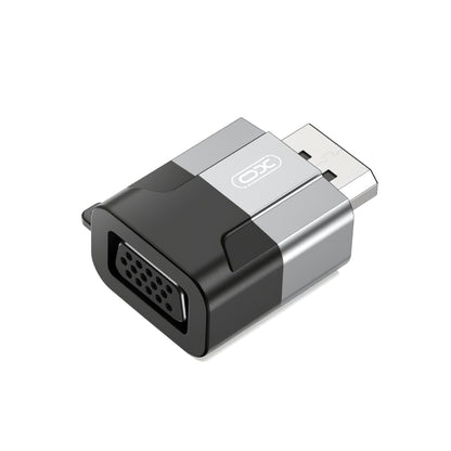 Adapter wideo XO Design GB016, DisplayPort - VGA, szary 