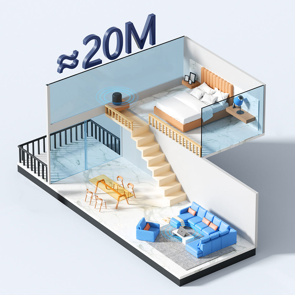 Adapter bezprzewodowy McDodo OT-1580, Czarny