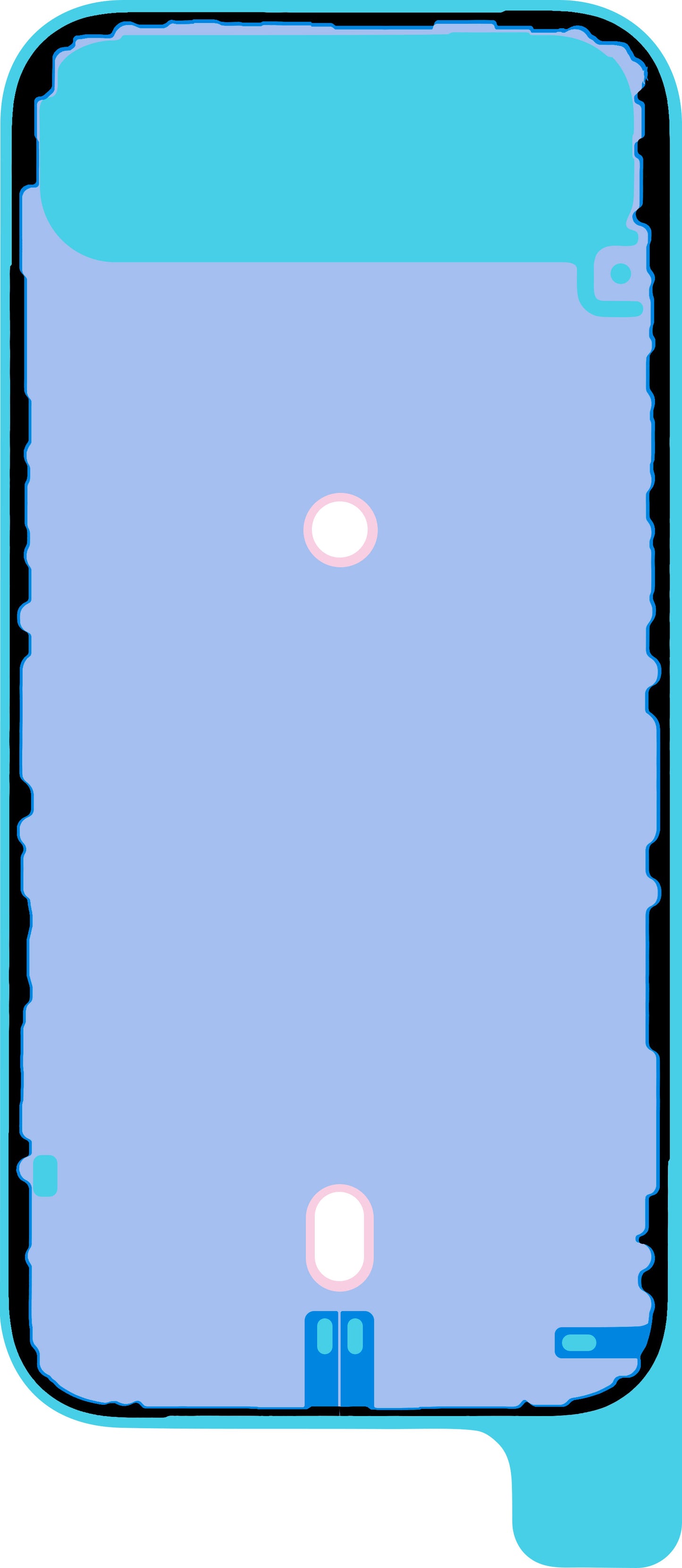 Apple iPhone 17 Air Battery Cover Adhesive, Service Pack 923-12838