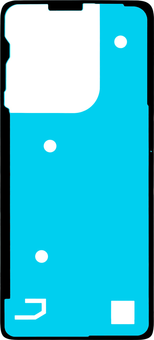 Klej do obudowy baterii Motorola Moto G75, Service Pack 5948C28908