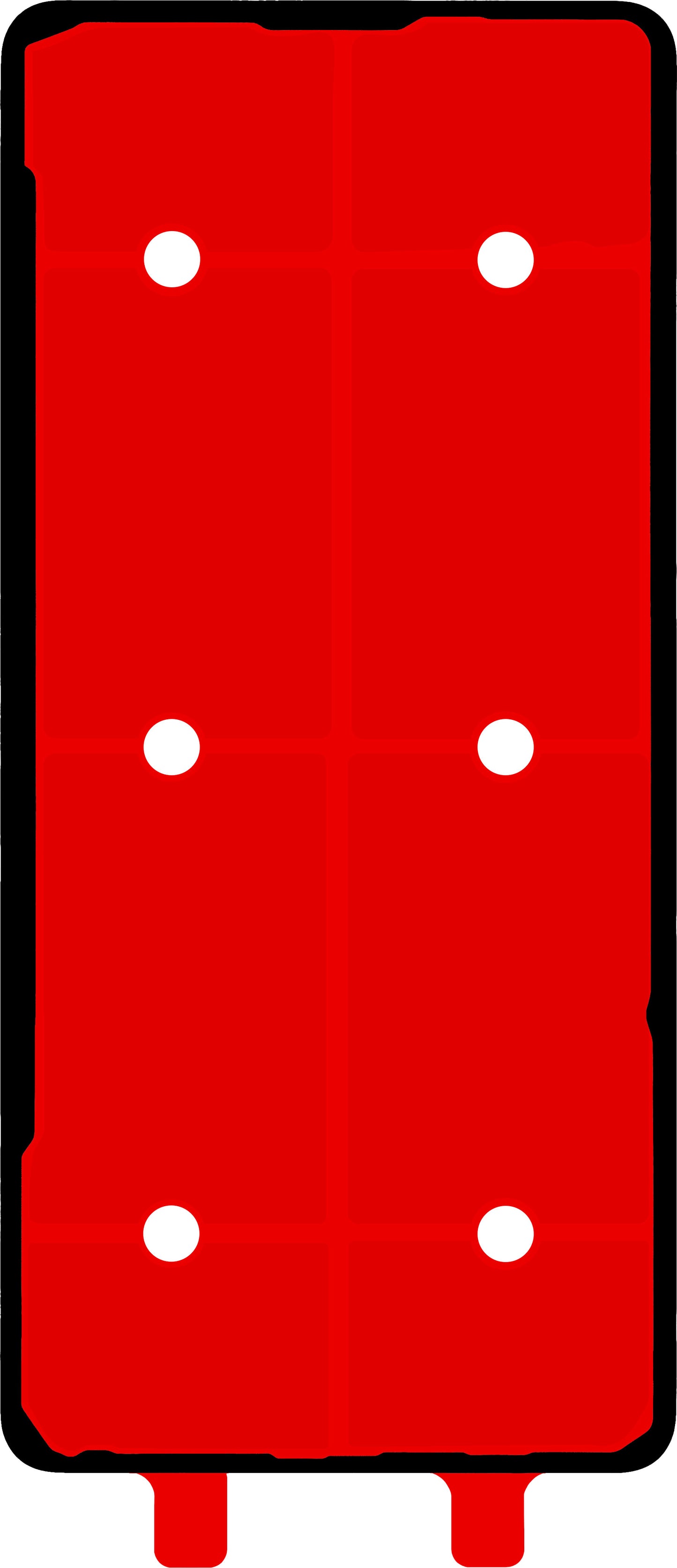 Klej do pokrywy baterii Realme GT 6T, Service Pack 612717000309