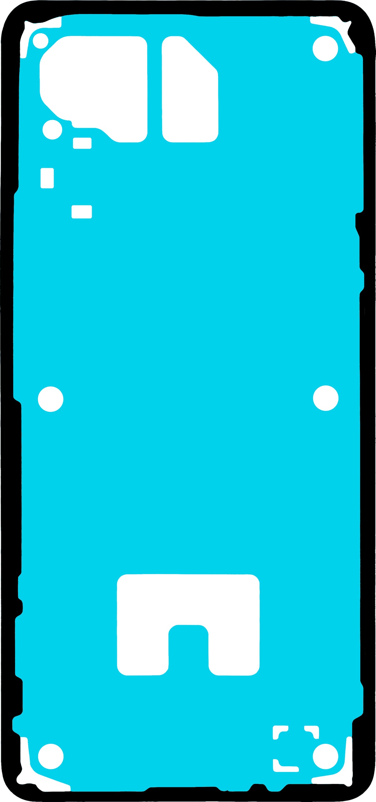 Klej Pokrywa Baterii Realme 16 Pro+, Service Pack 612717000972