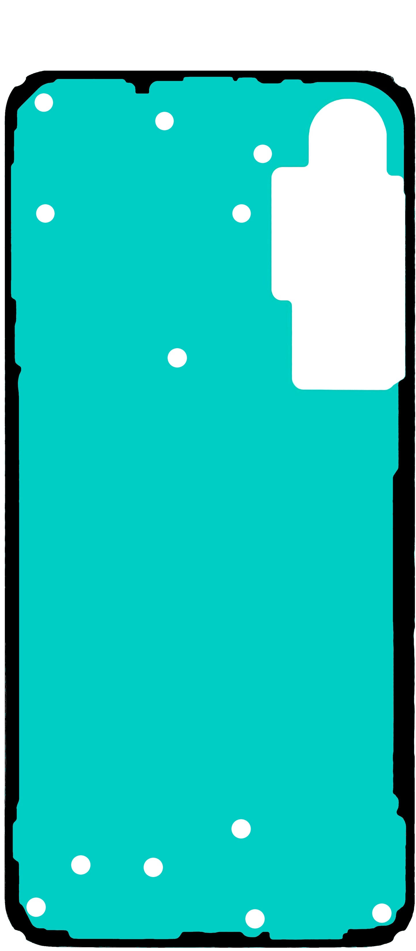 Klej do obudowy baterii Samsung Galaxy S24 FE S721, zestaw serwisowy GH81-26418A