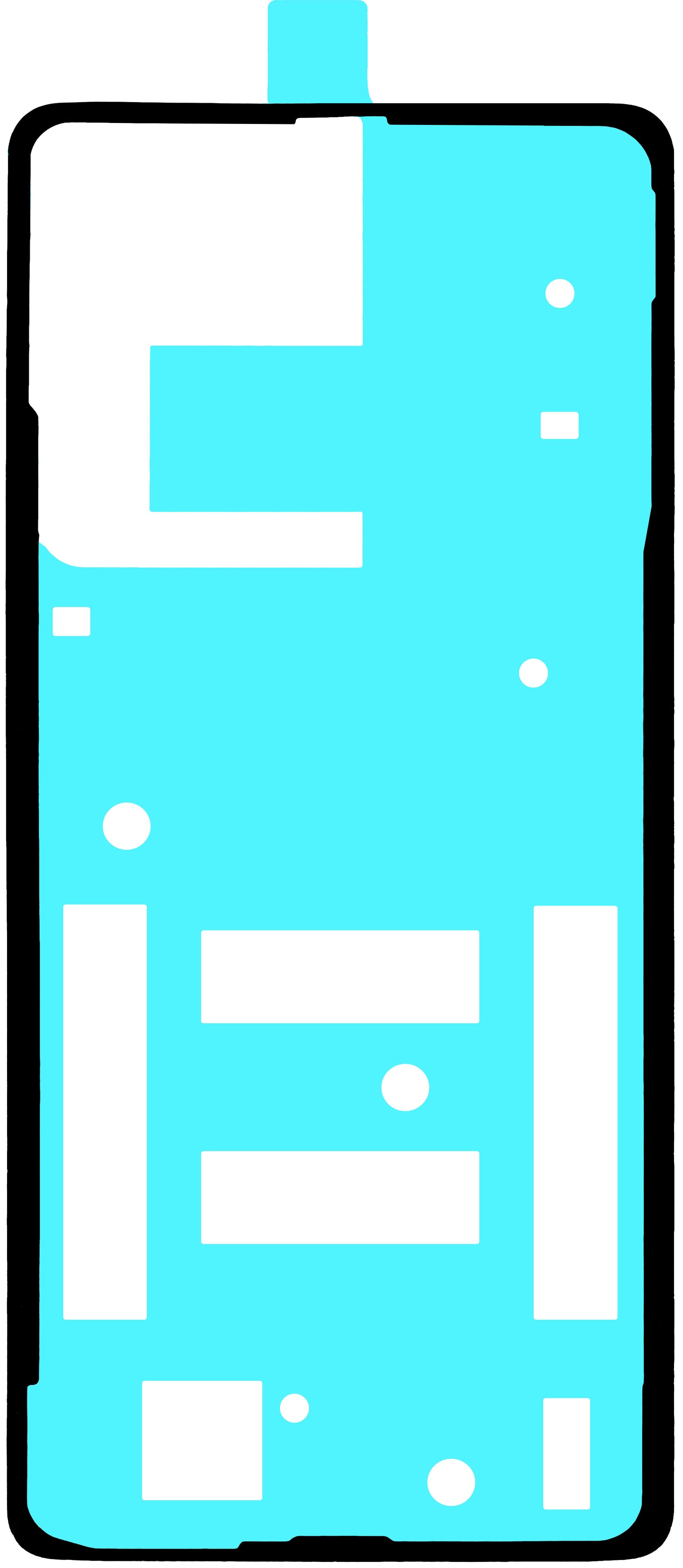 Klej do pokrywy baterii Xiaomi Redmi Note 14S