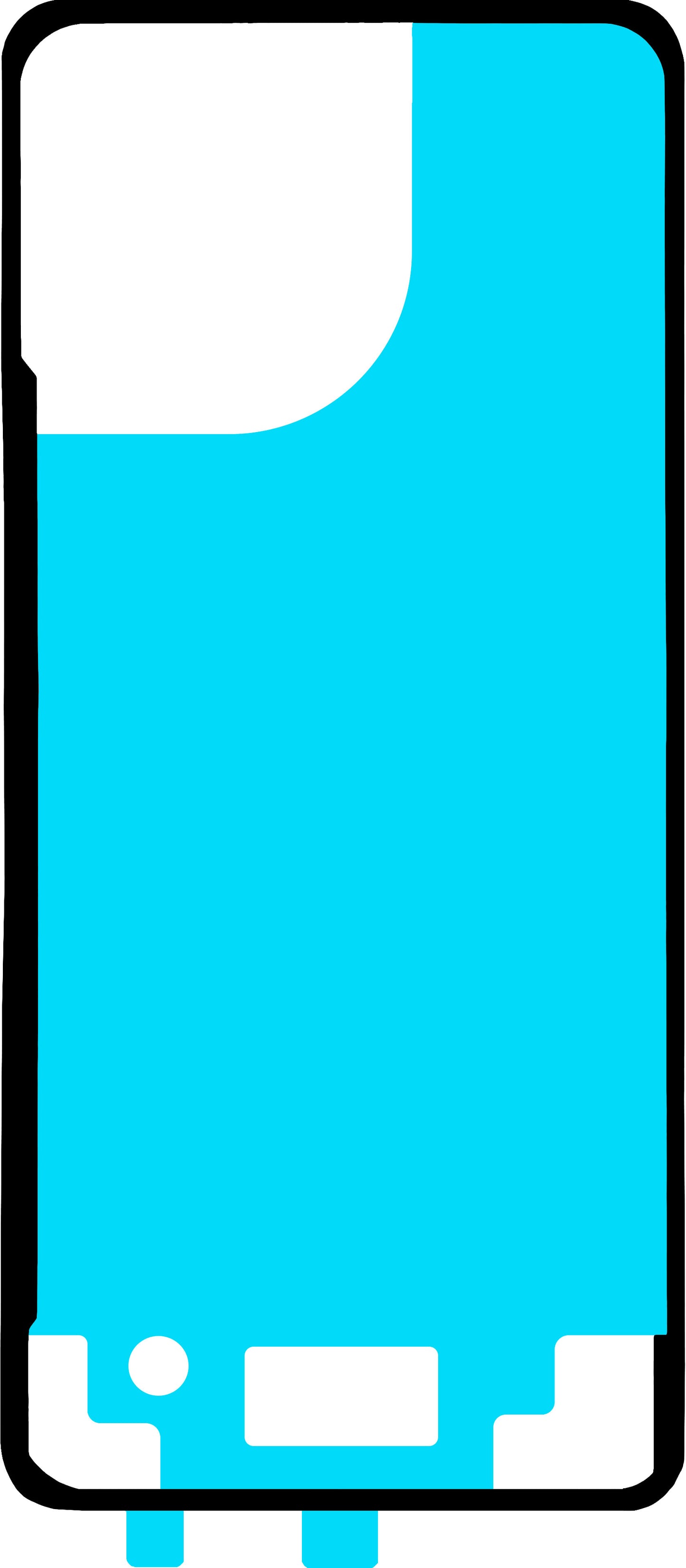 Klej do pokrywy baterii Xiaomi Poco X7 Pro