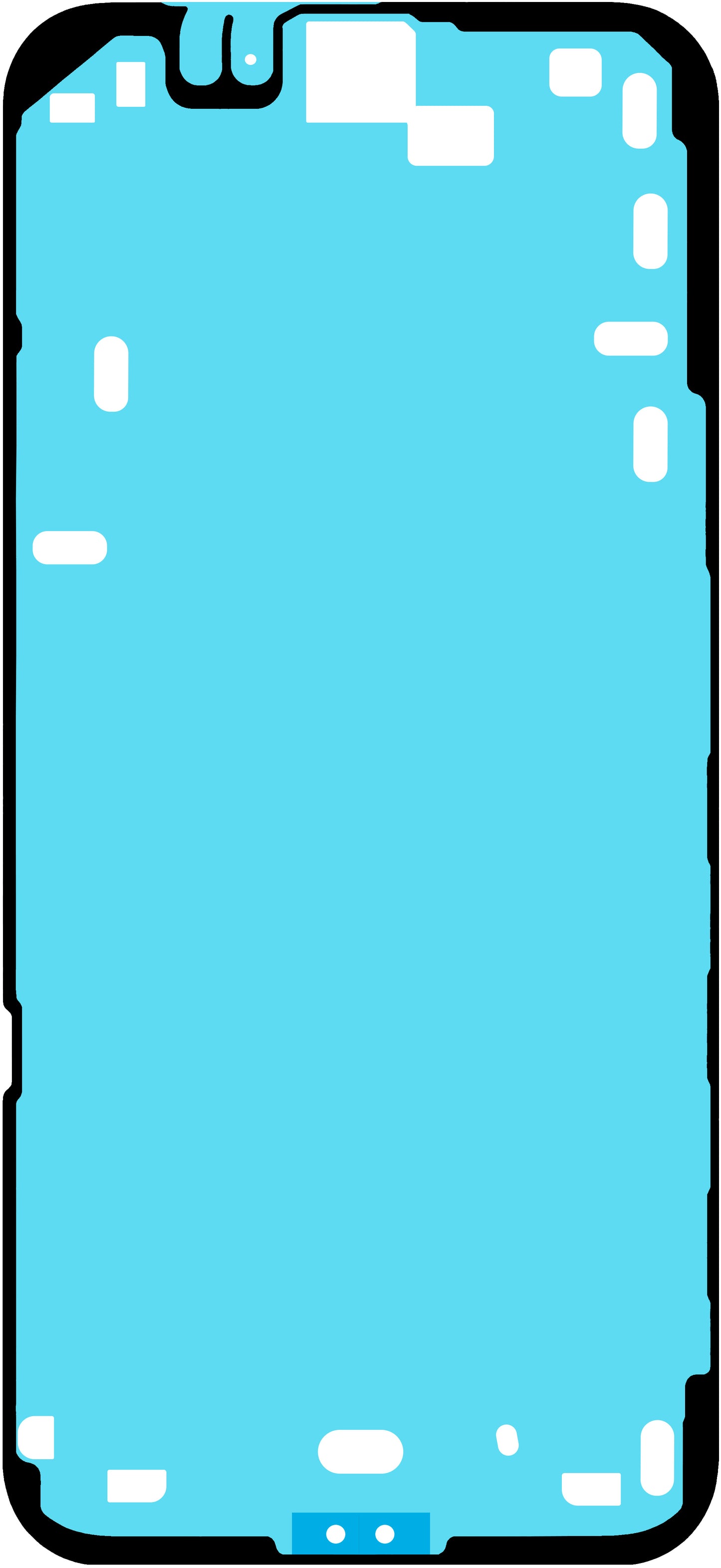 Klej do wyświetlacza Google Pixel 9 Pro XL, zestaw serwisowy G806-09665-92