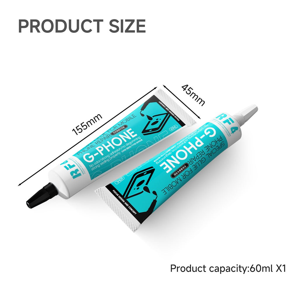 Płynny klej RF4 G-Phone, 60ml, czarny