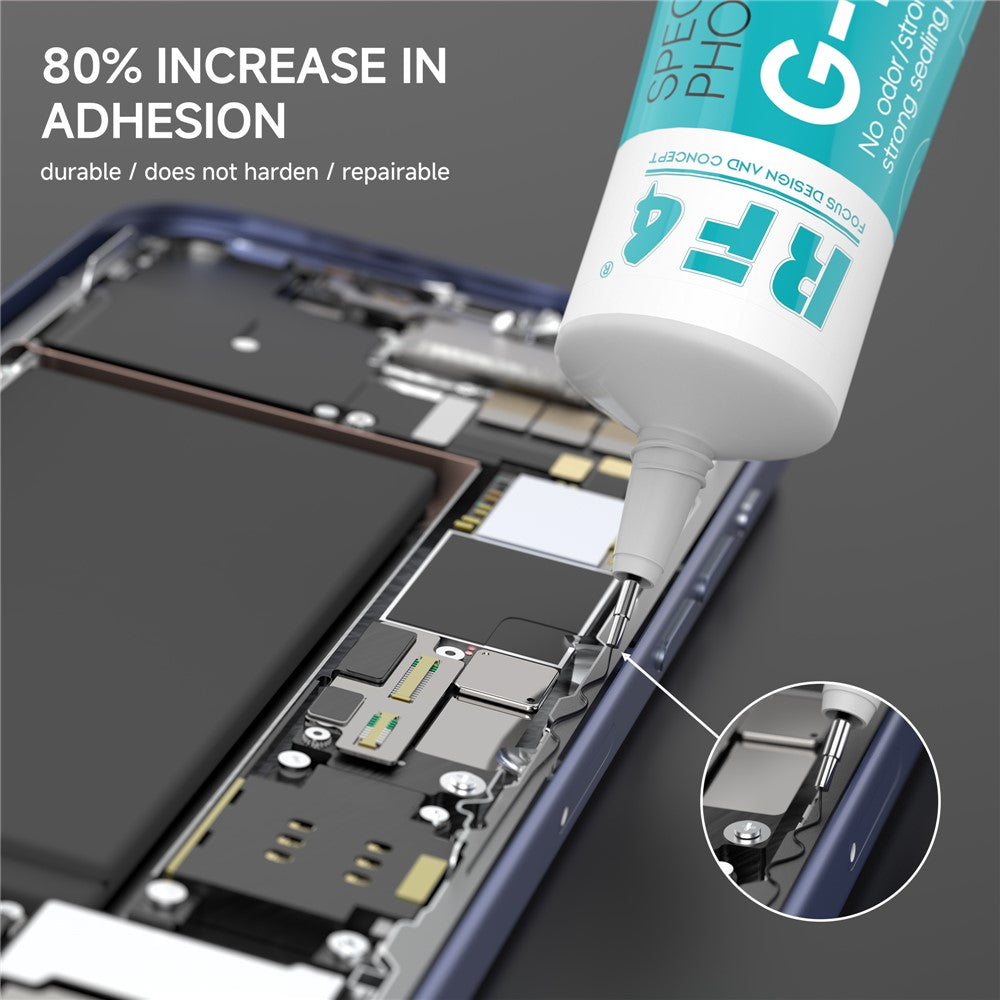 Płynny klej RF4 G-Phone, 60ml, czarny