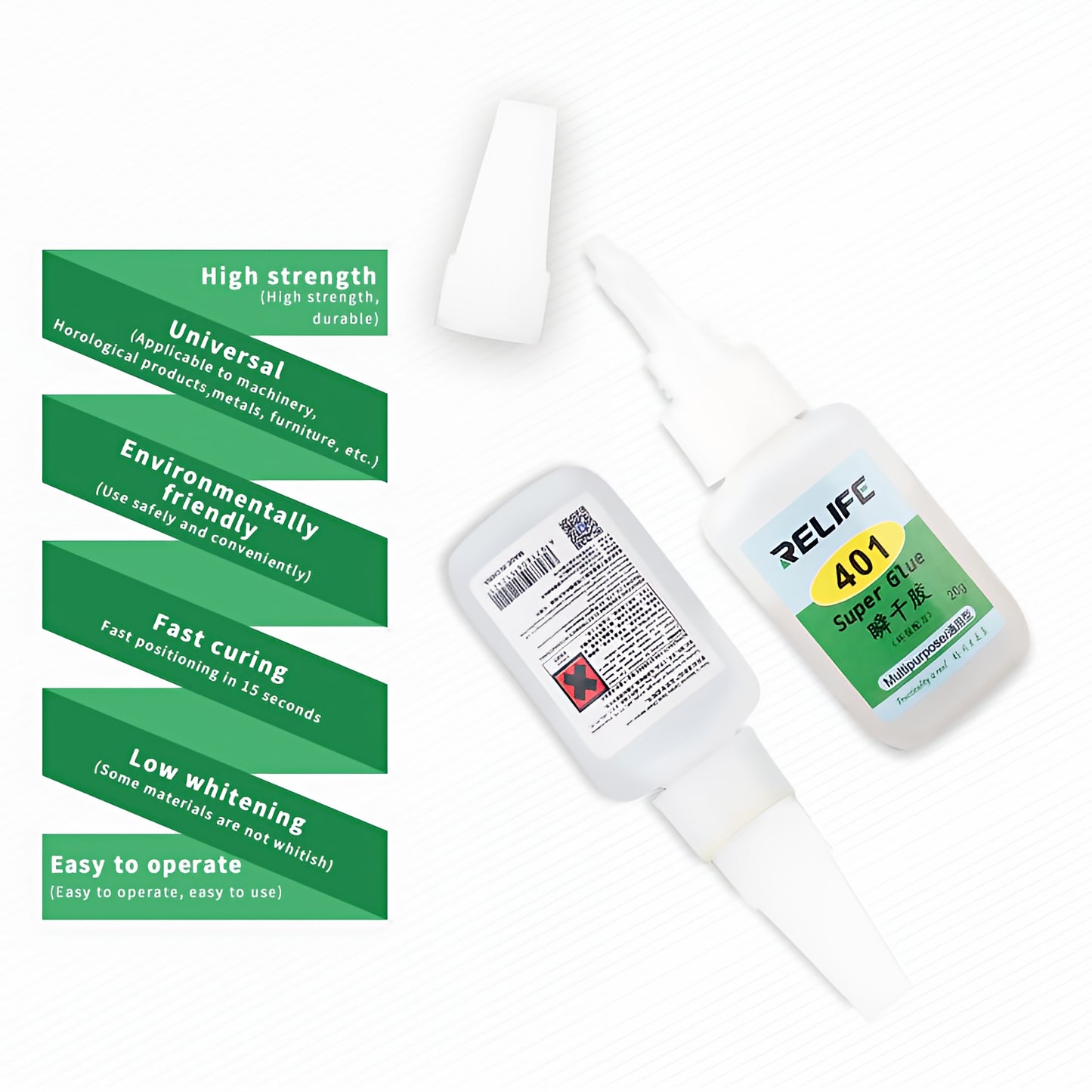 Płynny klej Super Glue Relife RL-401, 20ml
