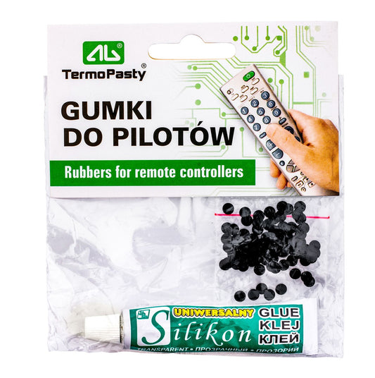 Płynny klej AG Termopasty do pilota, 14,8g, zestaw 100 przycisków ART.AGT-021