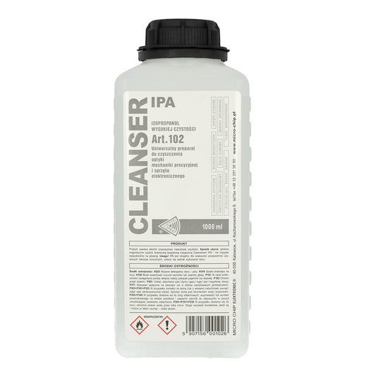 Alkohol izopropylowy Elektroniczny Spray IPA99, 1l ART.102