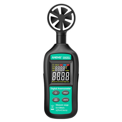 Cyfrowy anemometr ANENG GN301