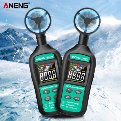 Cyfrowy anemometr ANENG GN301