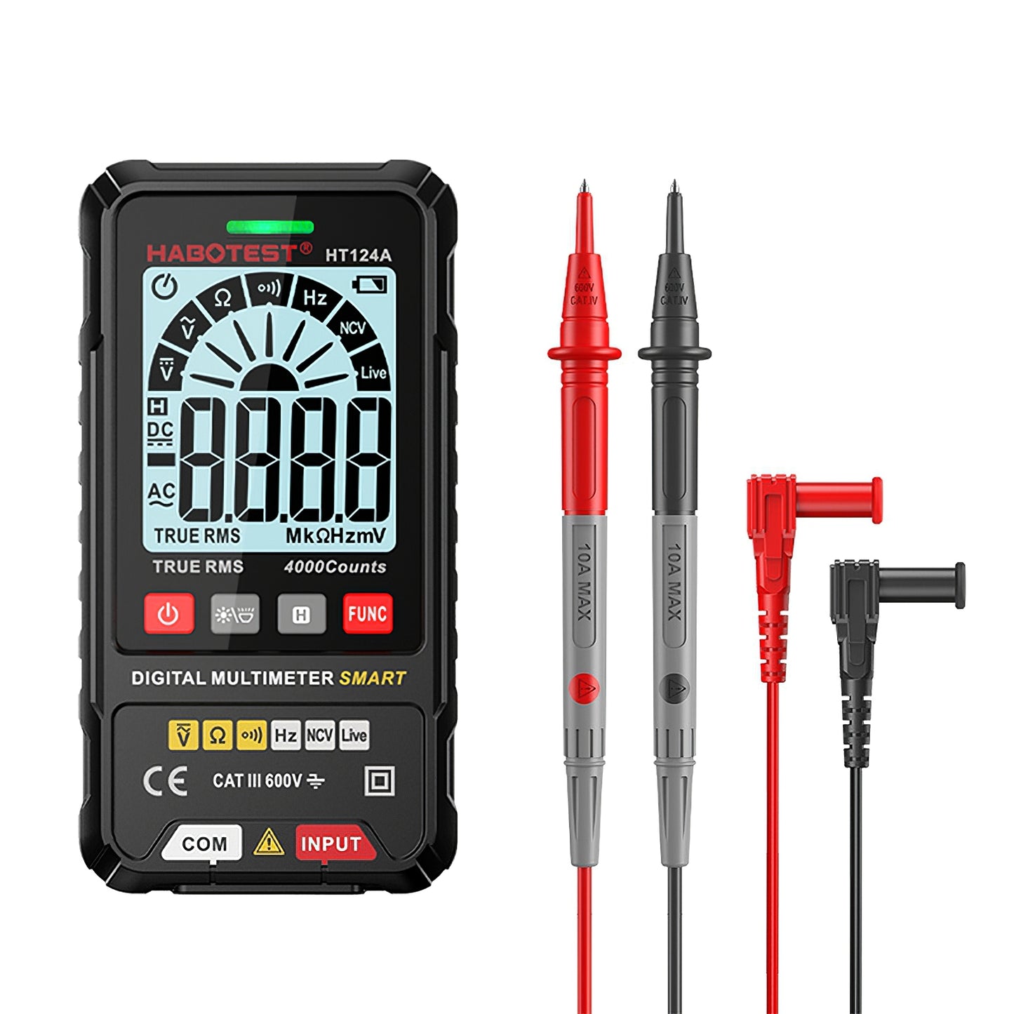 Cyfrowy miernik Habotest HT124A 