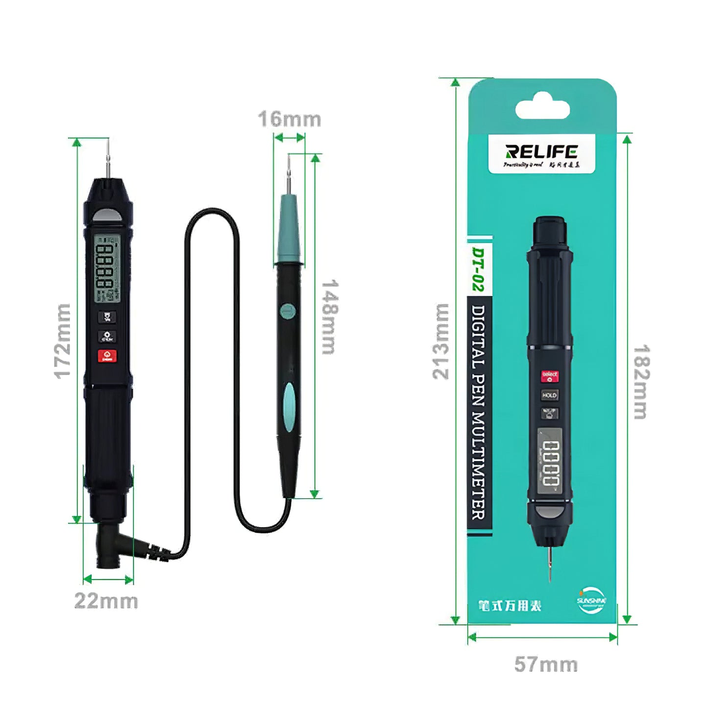 Cyfrowy miernik Relife DT-02