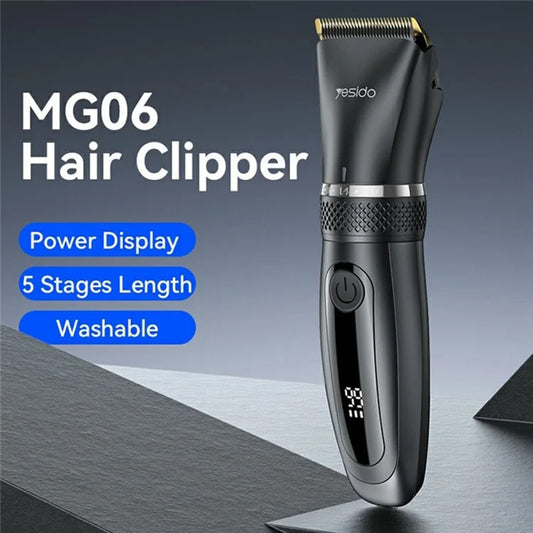 Yesido MG06 Hair Clipper, Black