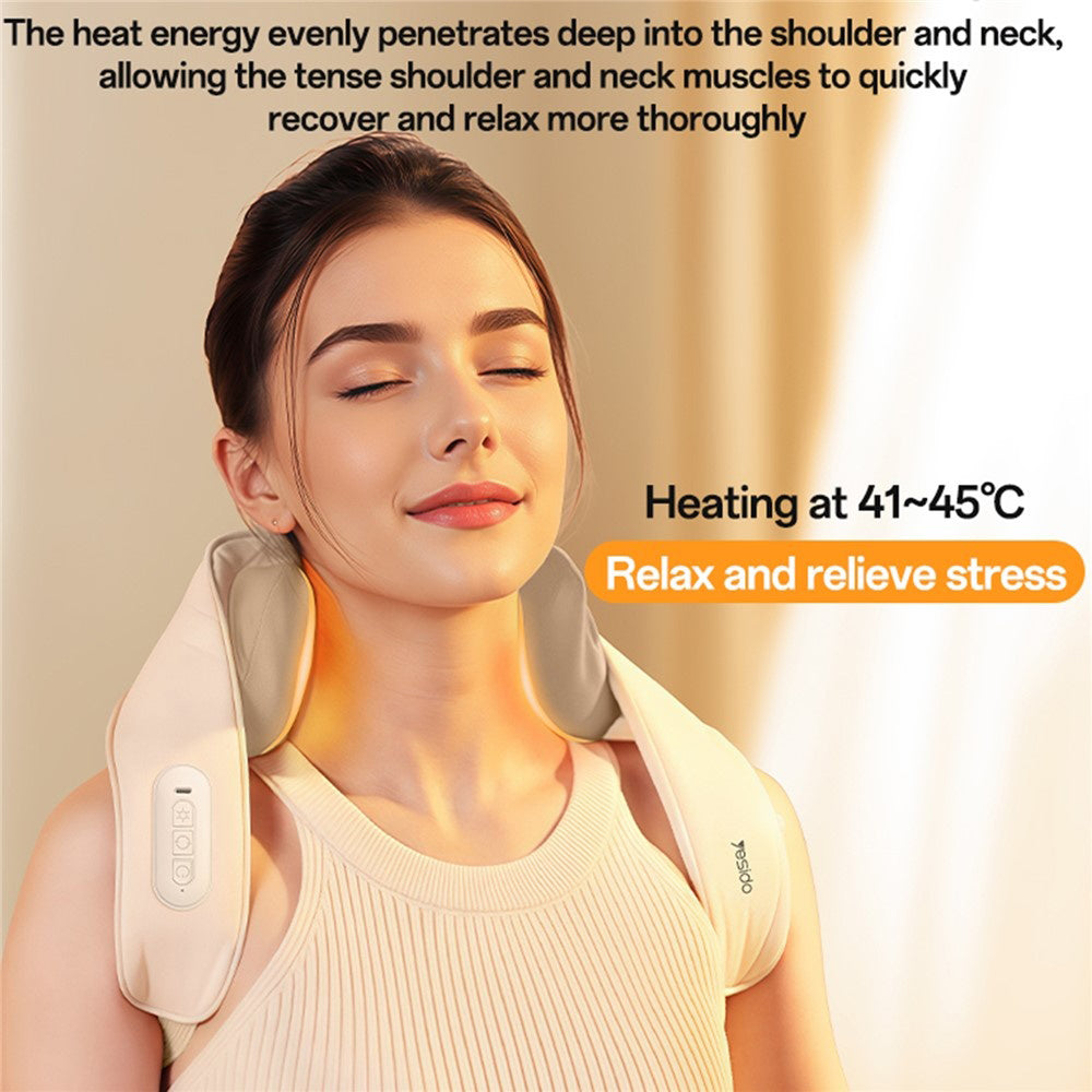 Urządzenie do masażu szyi Yesido MG11, Beżowy