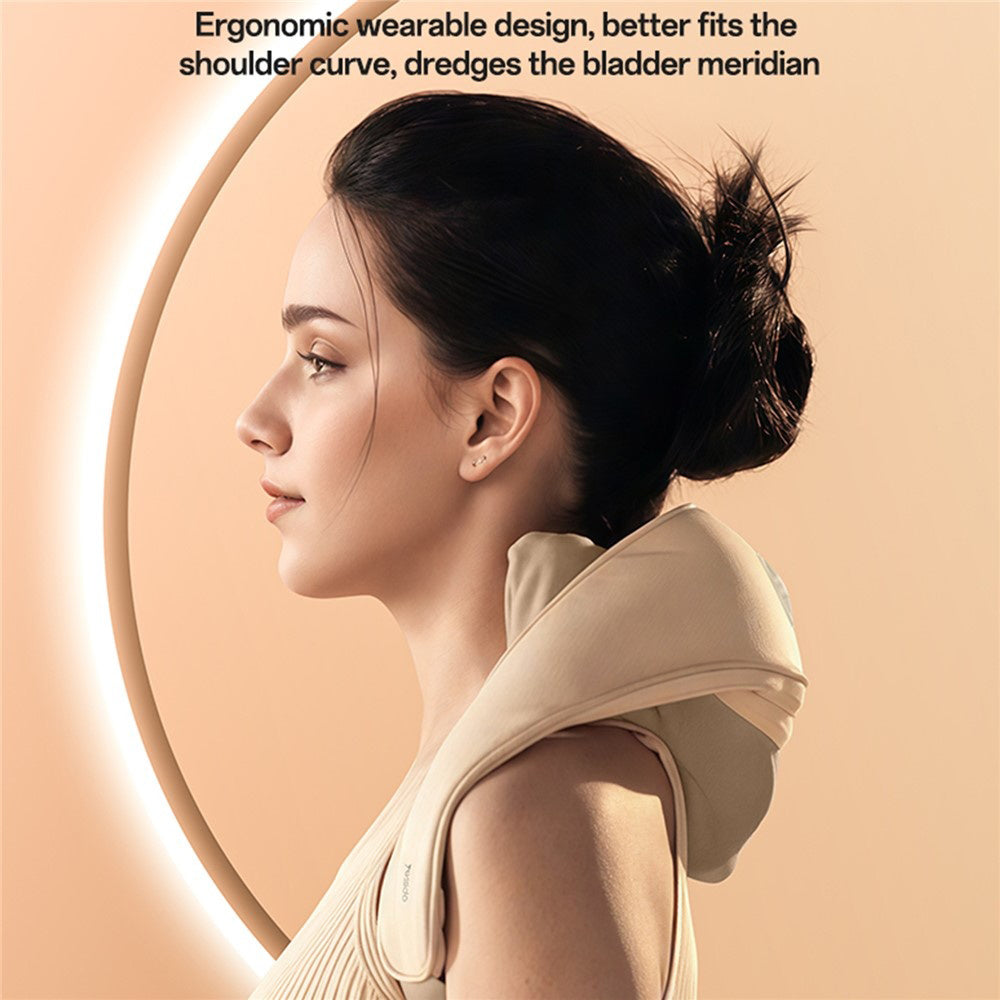 Urządzenie do masażu szyi Yesido MG11, Beżowy