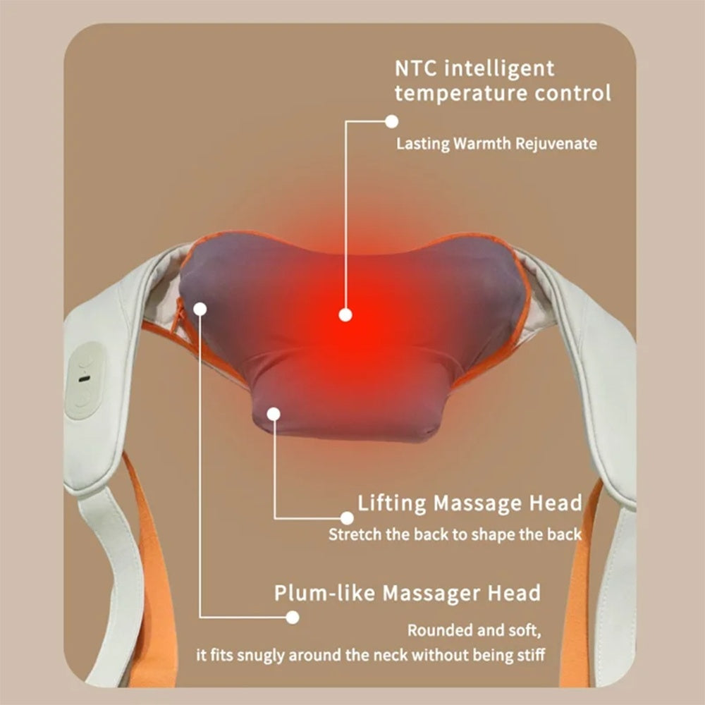 Masażer do szyi Yesido MG16, Beżowy