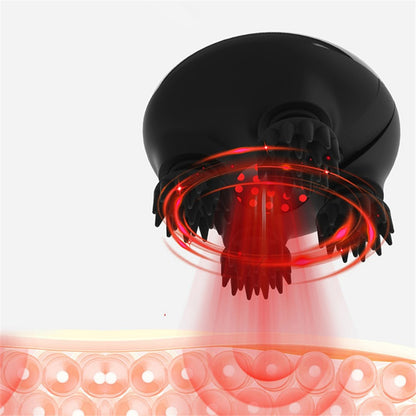 Urządzenie do masażu skóry głowy Yesido MG04, Czarne