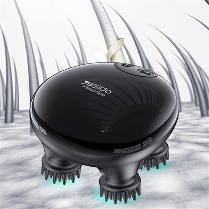 Urządzenie do masażu skóry głowy Yesido MG04, Czarne