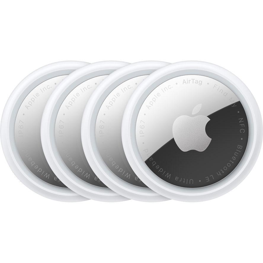 Apple AirTag, zestaw 4 sztuki, biały MX542AM/A