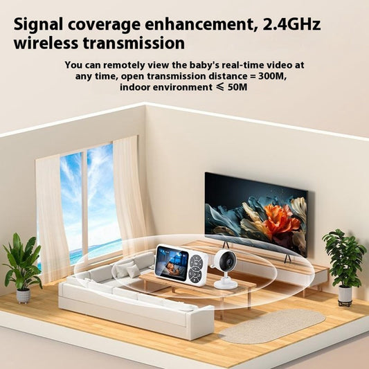 Baby Monitor Yesido KM26, Wi-Fi, Biały