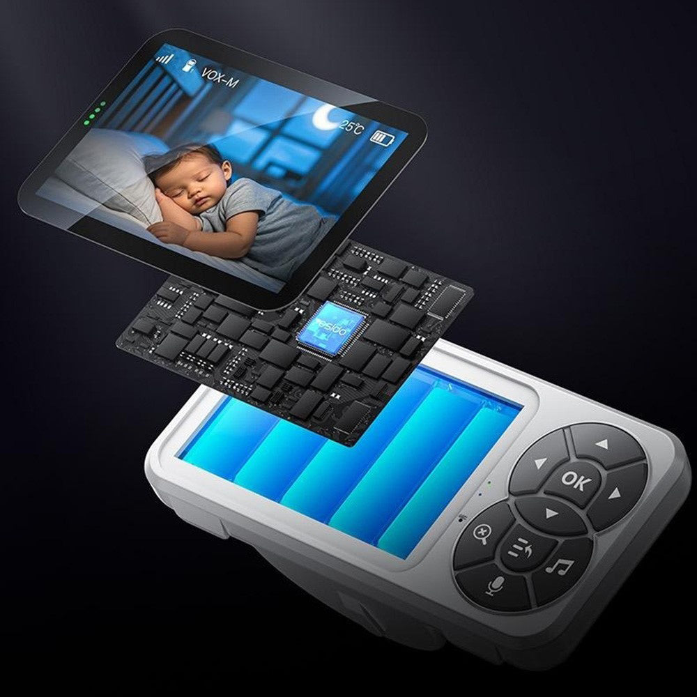 Baby Monitor Yesido KM26, Wi-Fi, Biały