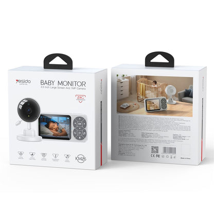 Baby Monitor Yesido KM26, Wi-Fi, Biały
