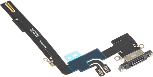Taśma z złączem ładowania Apple iPhone 16 Pro Max, czarna