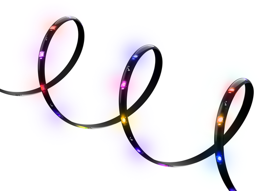 Taśma LED Yeelight, 3,5W, OBSID RGBIC, przedłużenie, 1m, czarna YLFWD-0026 YLFWD-0026