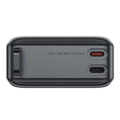 Zewnętrzna bateria Acefast M4, 20000mAh, 67W, PD, 1 x USB-A - 2 x USB-C, Czarna
