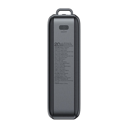 Zewnętrzna bateria Acefast M4, 20000mAh, 67W, PD, 1 x USB-A - 2 x USB-C, Czarna