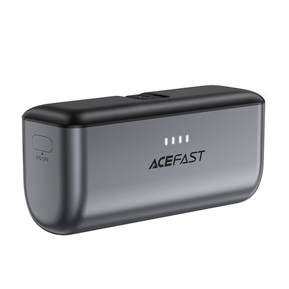 Powerbank Acefast M9, 5000mAh, 20W, PD, 2 x USB-C, Czarny