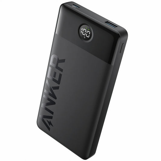Bateria zewnętrzna Anker PowerCore 324, 10000 mAh, 12 W, 1 x USB-A - 1 x USB-C, czarna A1237G11
